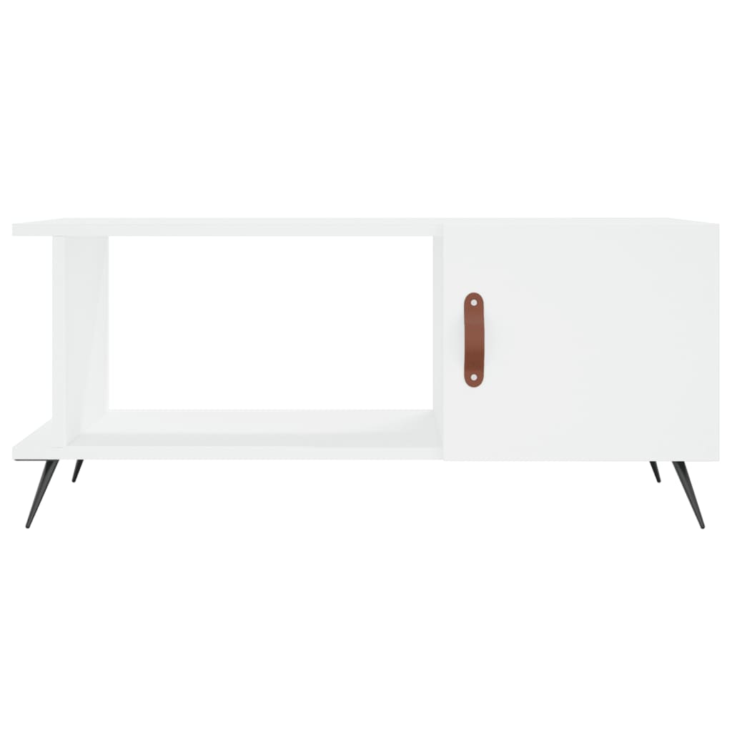 Coffee Table White 90x50x40 cm Wood Material