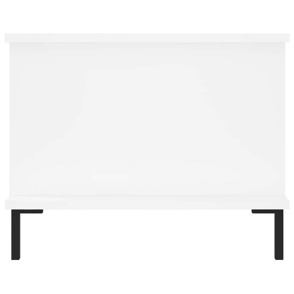 Coffee Table White 90x50x40 cm Wood Material