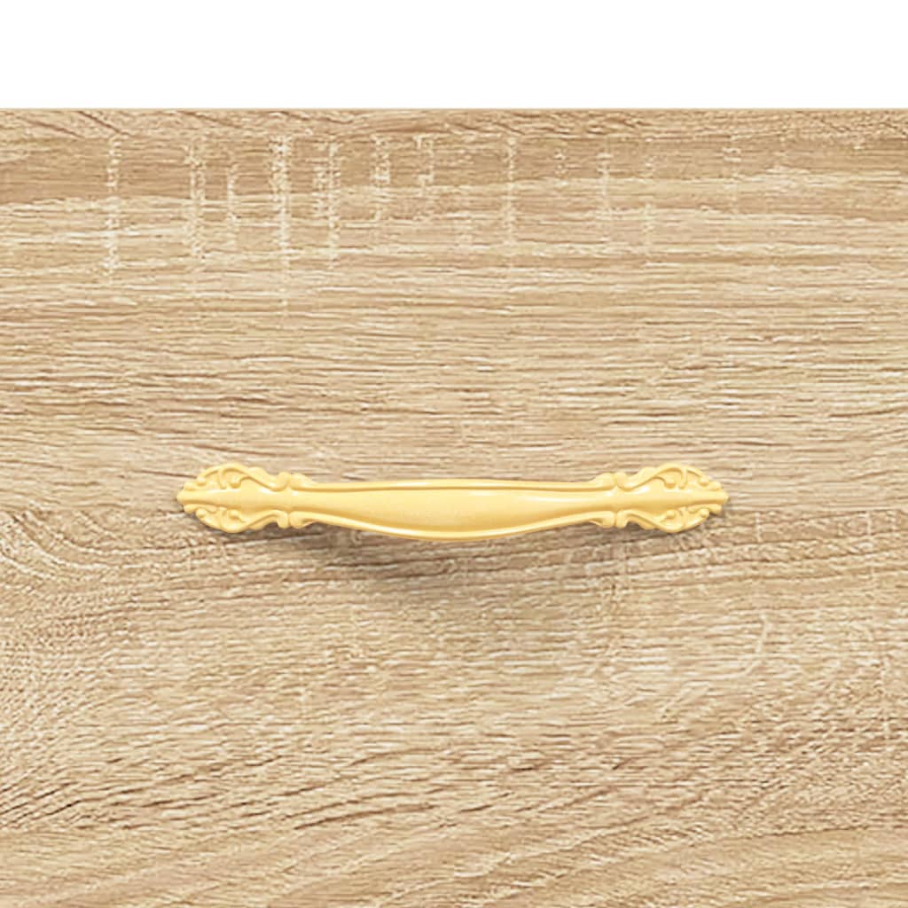 Highboard Sonoma-Eiche 69,5x31x115 cm Holzwerkstoff