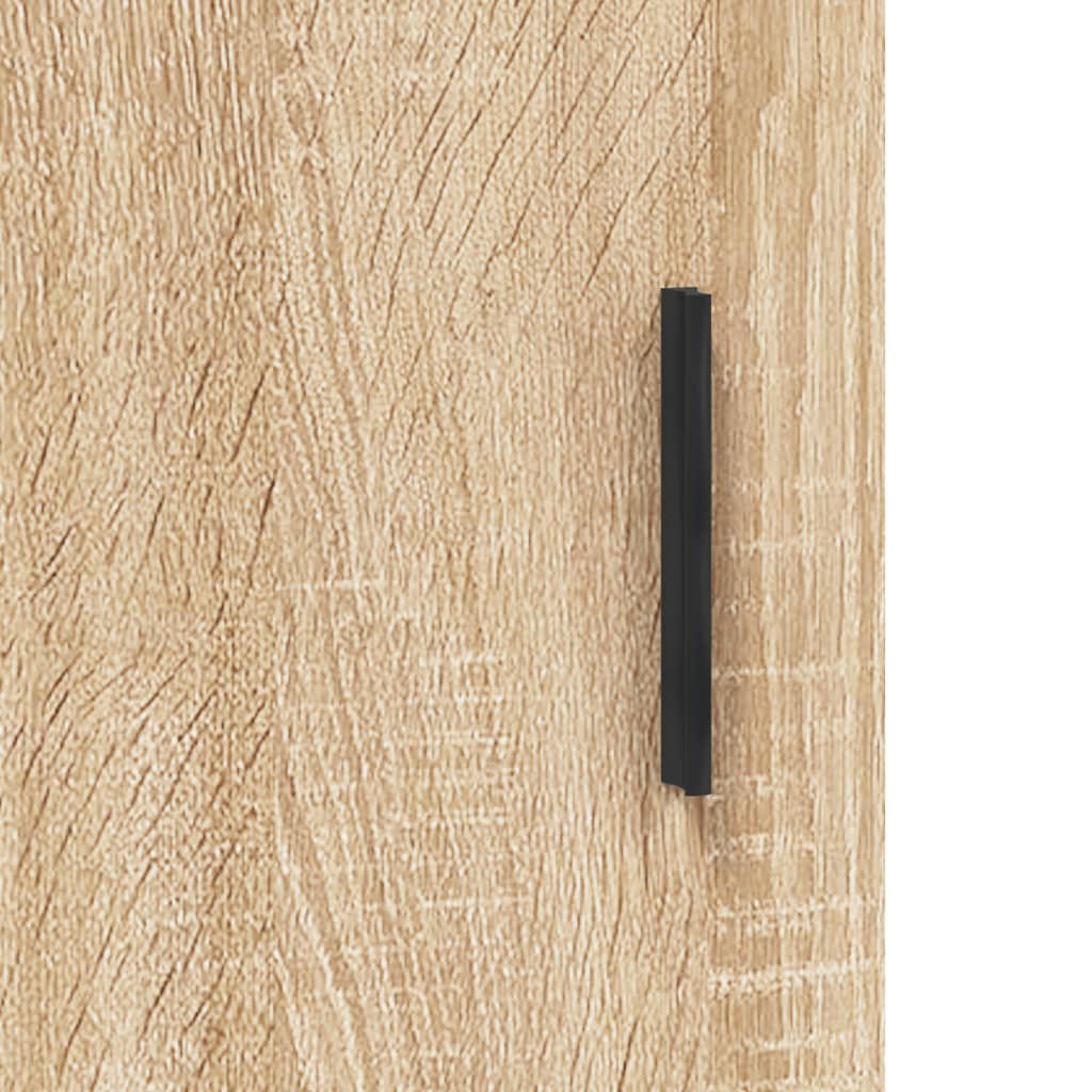 Highboard Sonoma-Eiche 69,5x31x115 cm Holzwerkstoff