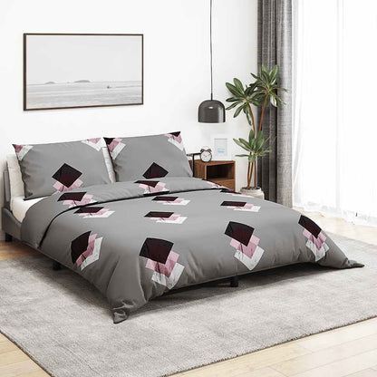 Bettwäsche-Set Mehrfarbig 200x220 cm Baumwolle