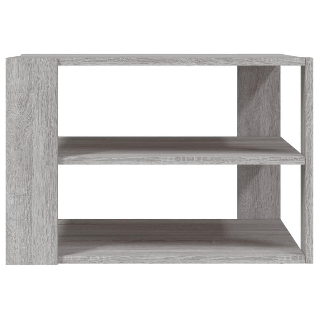 Table basse Sonoma grise 59,5x59,5x40 cm en bois