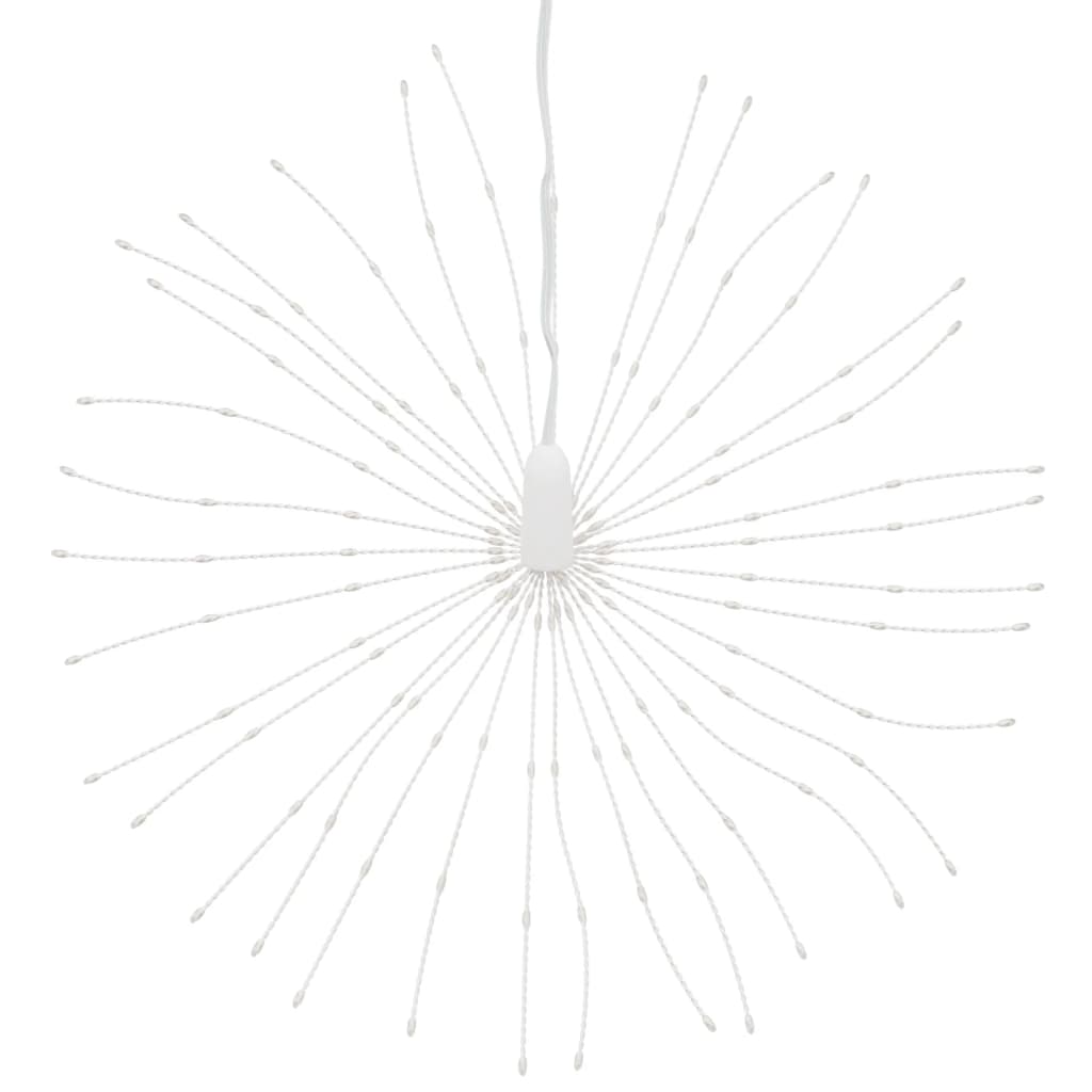 Feux d'artifice de lumières de Noël 140 LED blanc chaud 17 cm