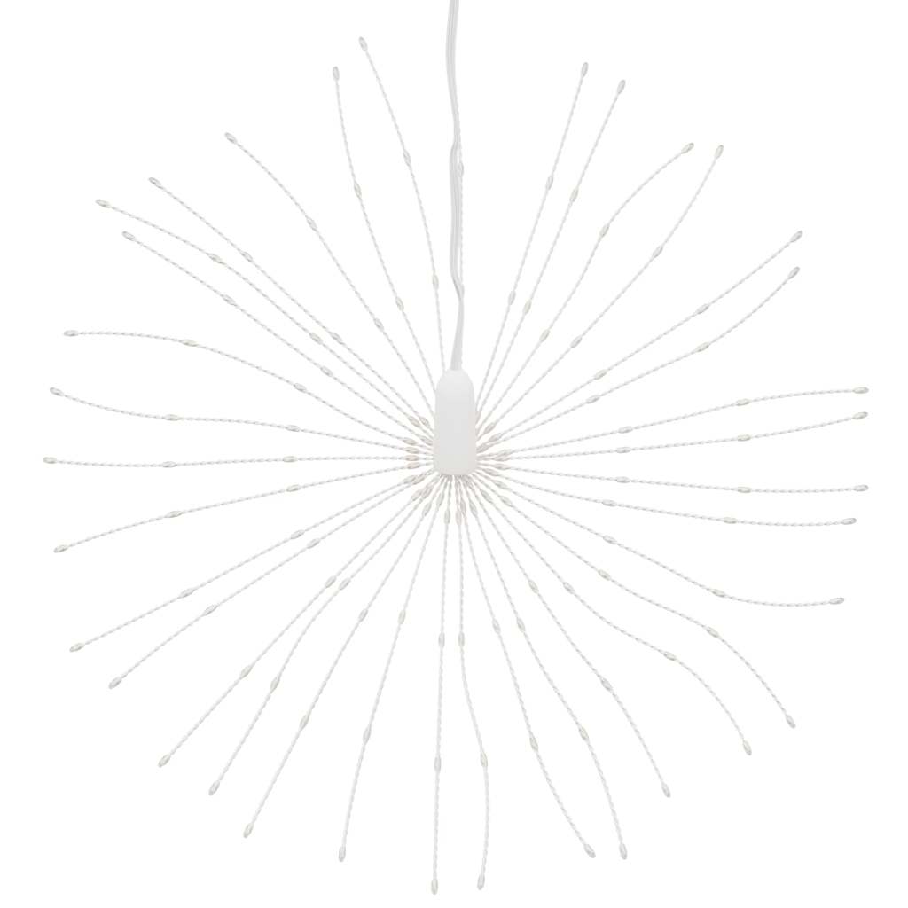 Weihnachtsbeleuchtung Feuerwerk 140 LEDs Kaltweiß 17 cm