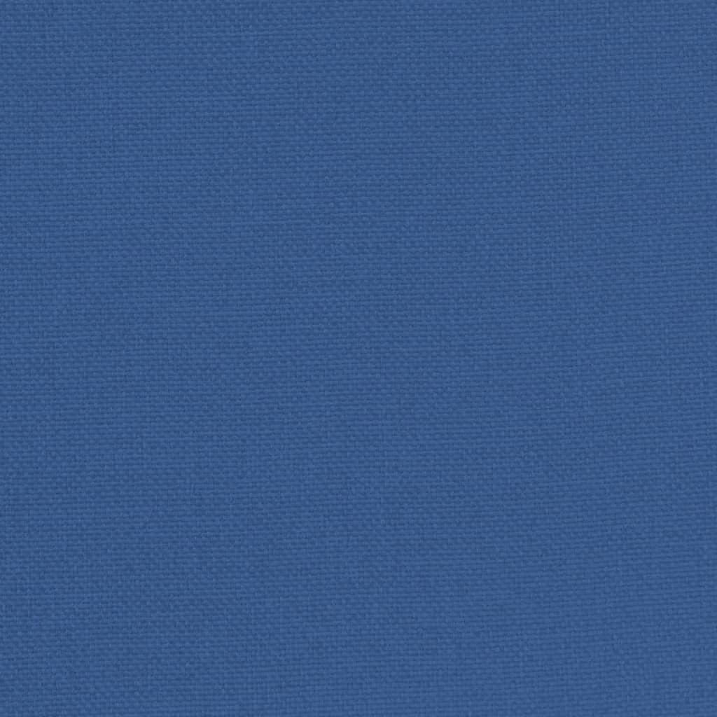 Fauteuil club tissu bleu