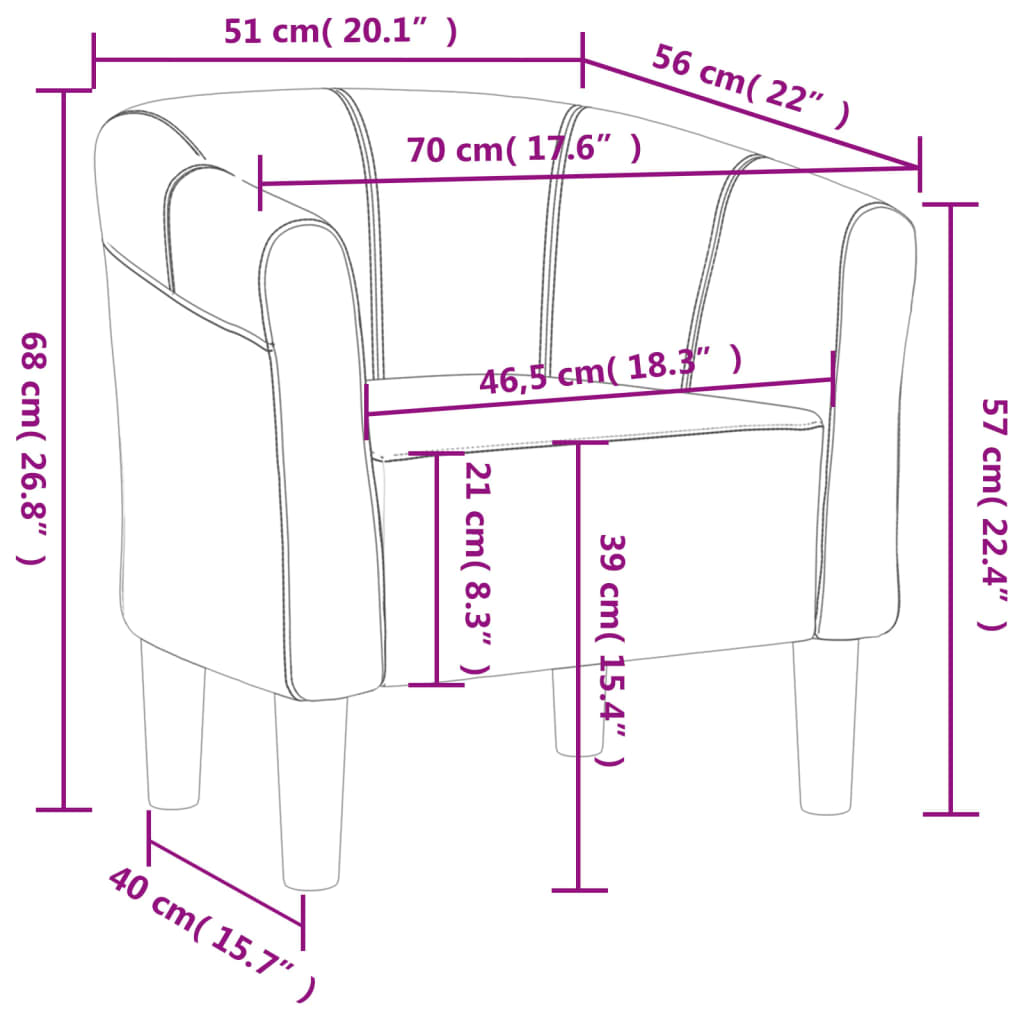 Fauteuil club en velours jaune