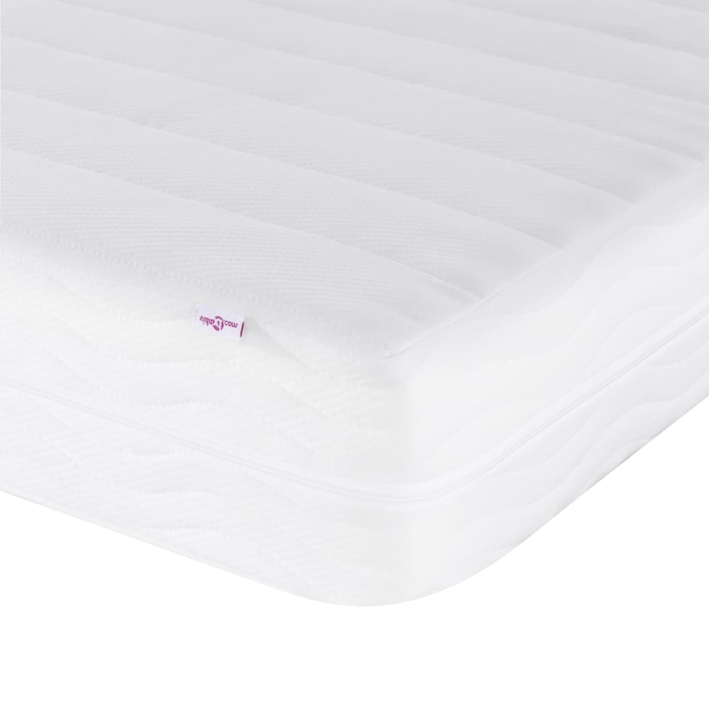 Matelas mousse blanc 80x200 cm dureté H2 H3