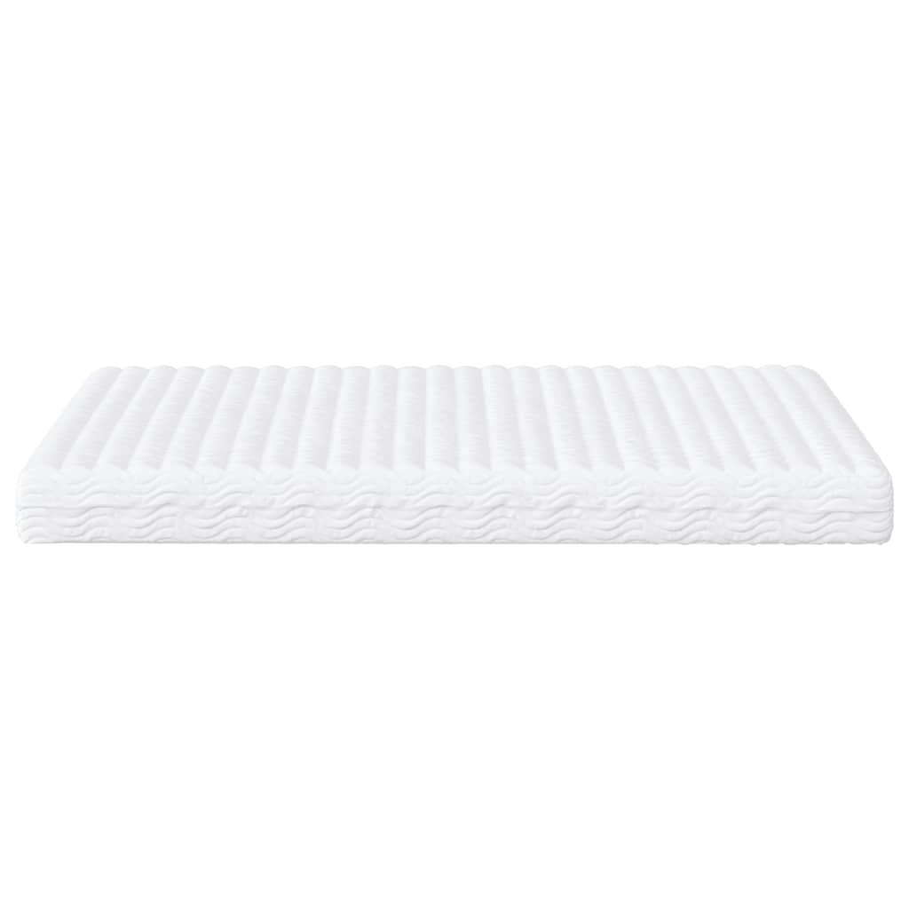 Matelas mousse blanc 180x200 cm dureté H2 H3