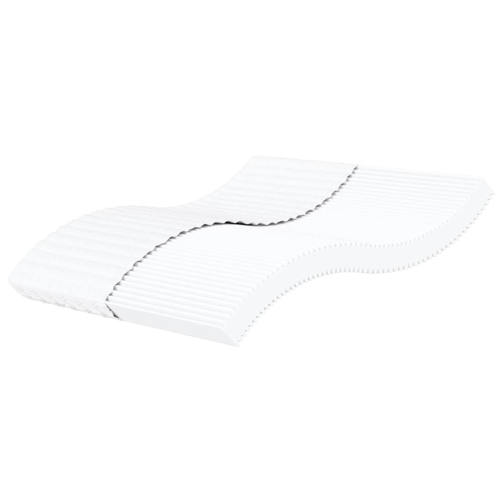 Matelas mousse blanc 200x200 cm dureté H2 H3