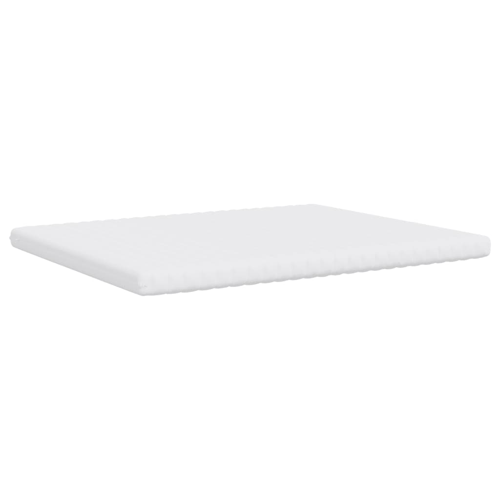 Matelas mousse blanc 160x200 cm 7 zones dureté 20 ILD