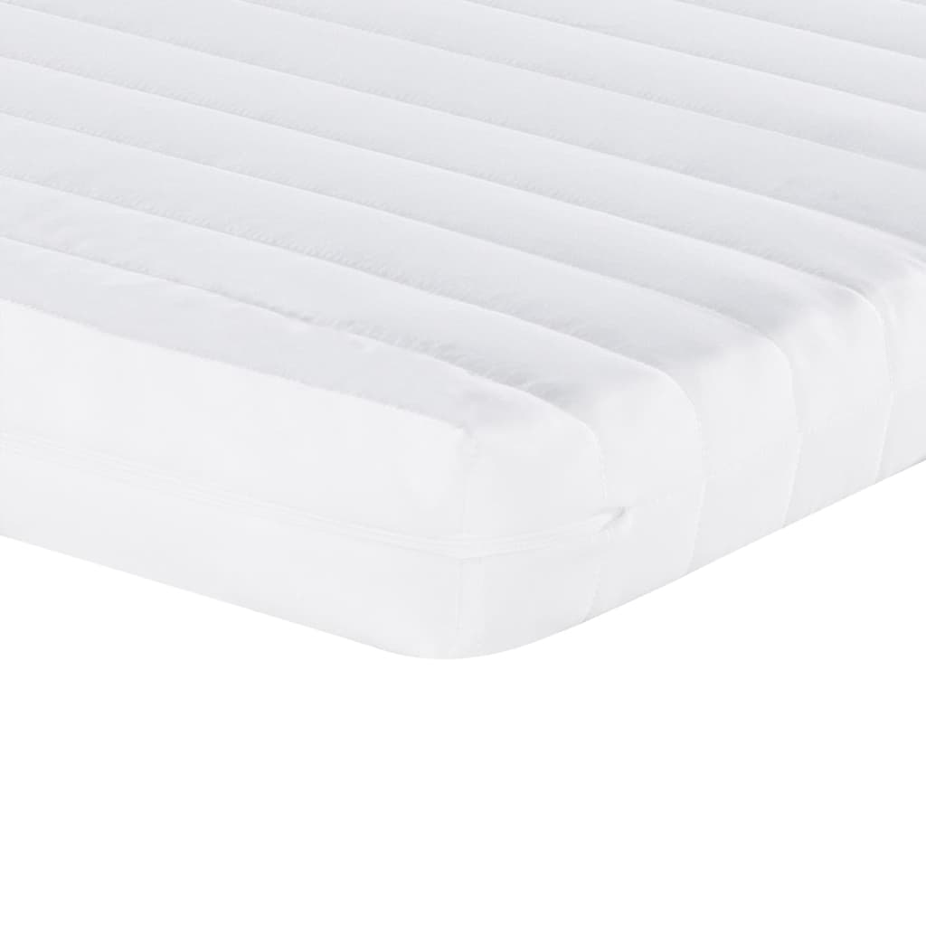 Matelas en mousse 2 pièces 90x190 cm dureté 7 zones 20 ILD