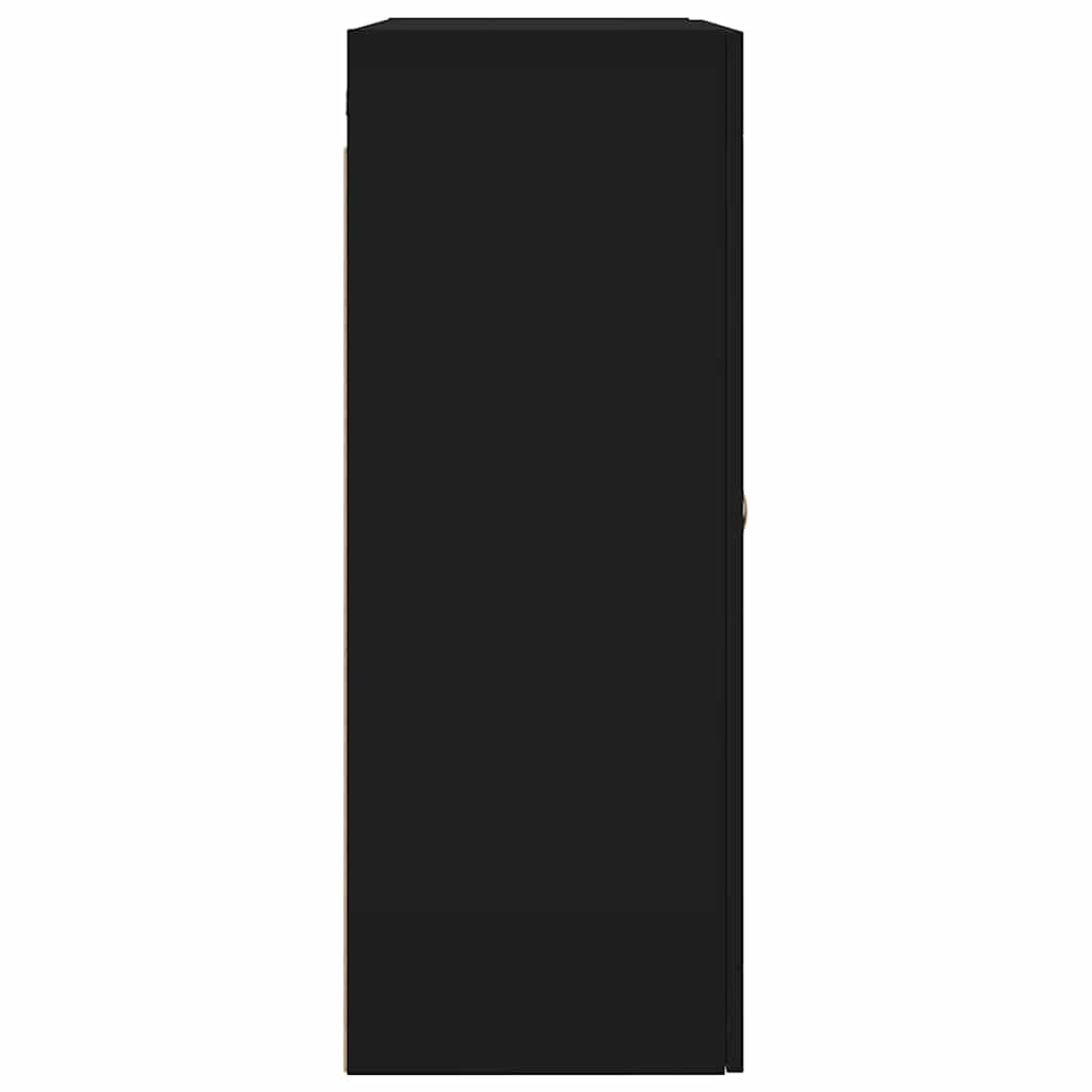 Wandschrank Schwarz 69,5x34x90 cm