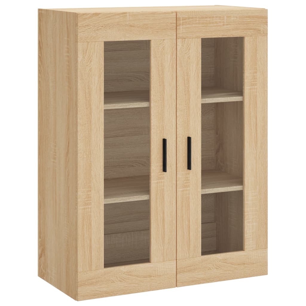 Wandschrank Sonoma-Eiche 69,5x34x90 cm