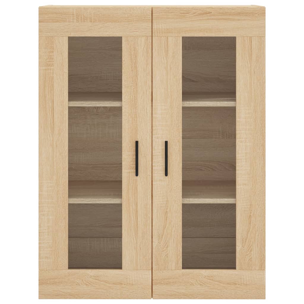 Wandschrank Sonoma-Eiche 69,5x34x90 cm