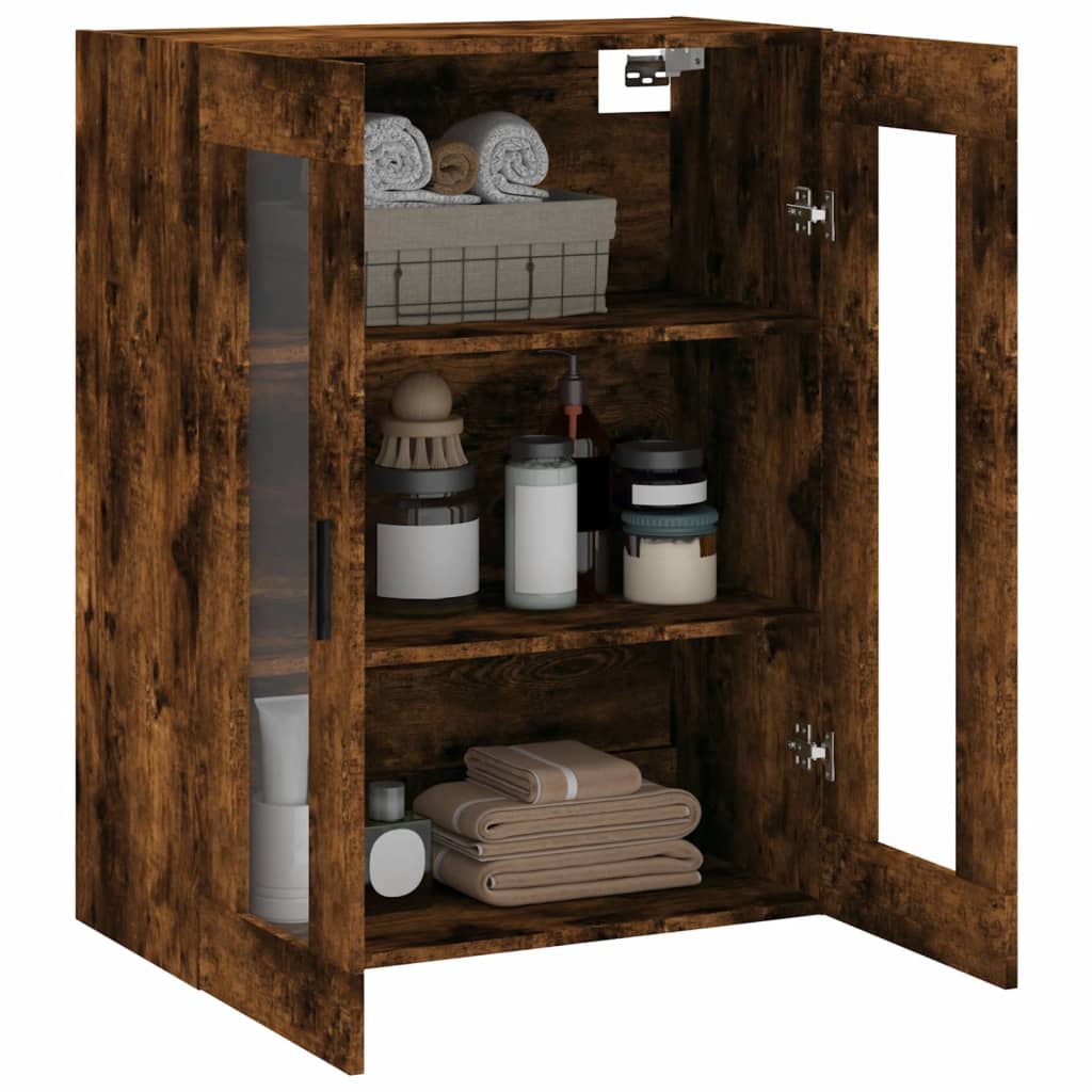 Wandschrank Räuchereiche 69,5x34x90 cm