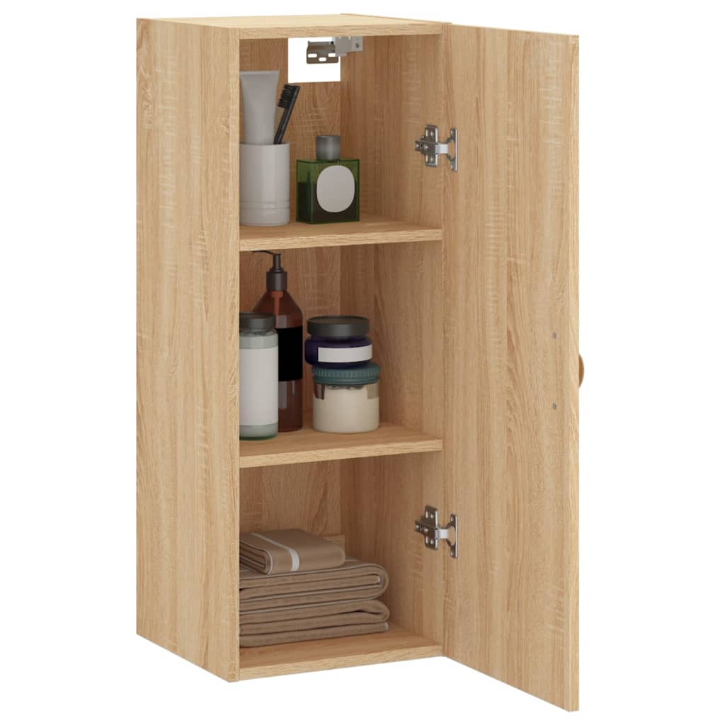 Armoire murale chêne Sonoma 34,5x34x90 cm