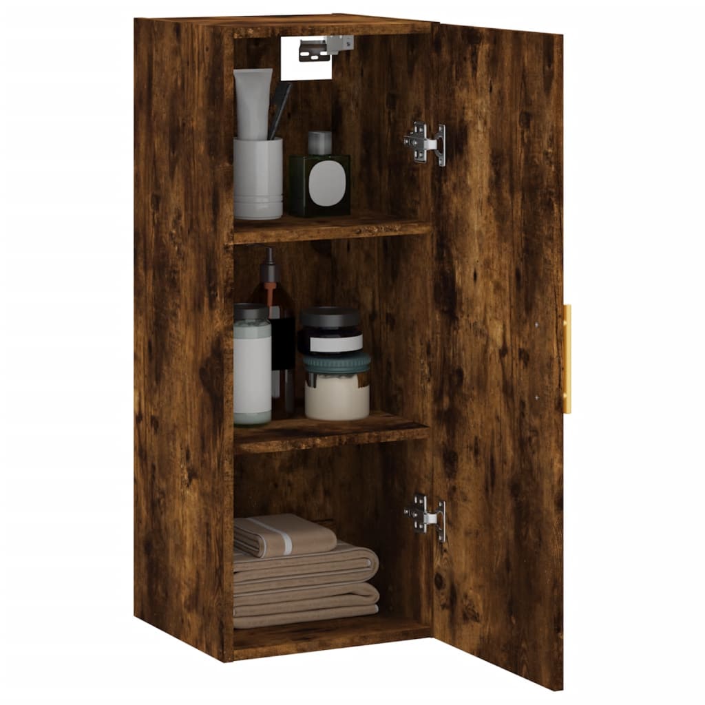 Wandschrank Räuchereiche 34,5x34x90 cm