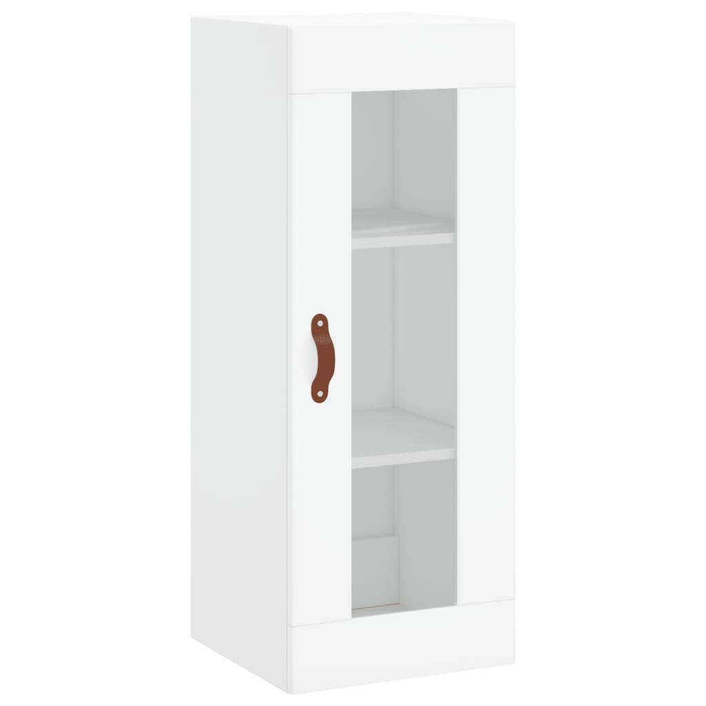 Wandschrank Weiß 34,5x34x90 cm