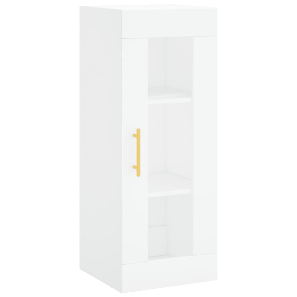 Wandschrank Weiß 34,5x34x90 cm