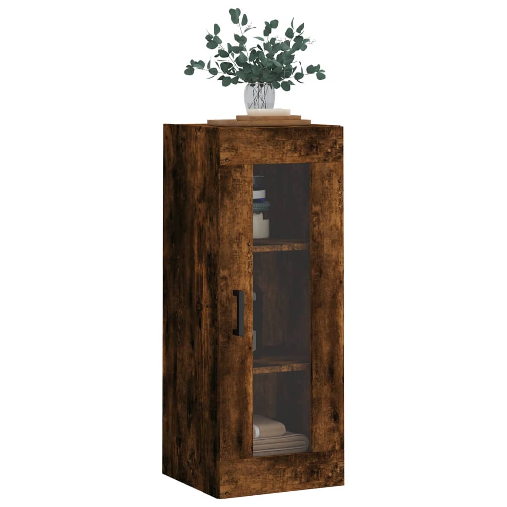 Wandschrank Räuchereiche 34,5x34x90 cm