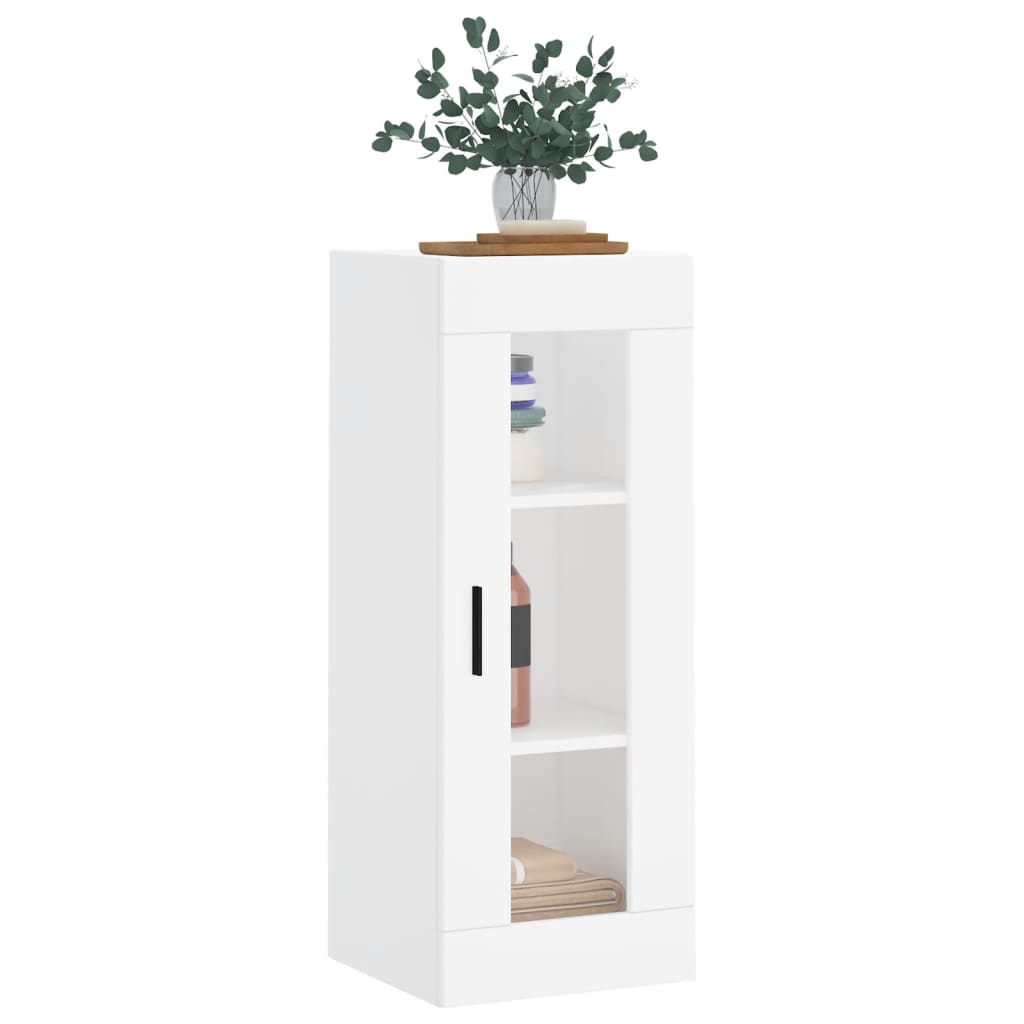 Wandschrank Weiß 34,5x34x90 cm