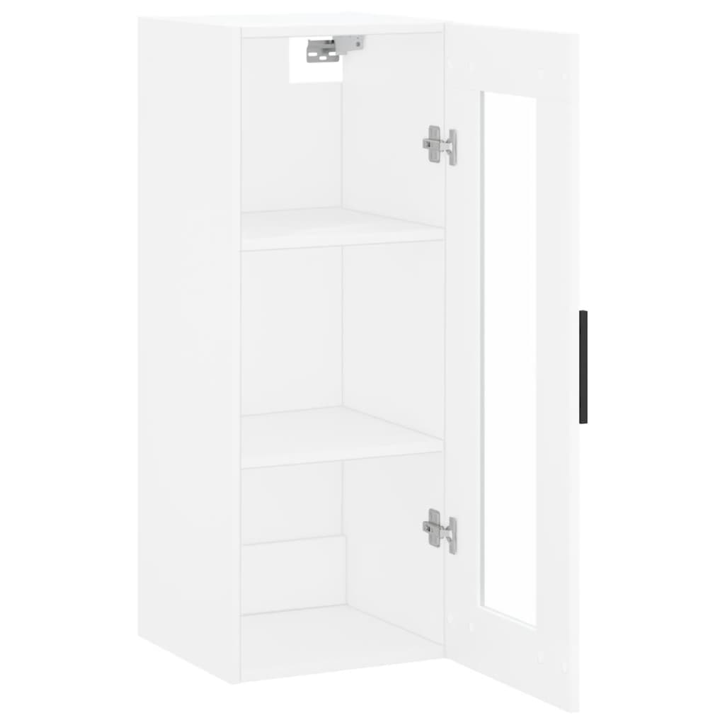 Wandschrank Weiß 34,5x34x90 cm