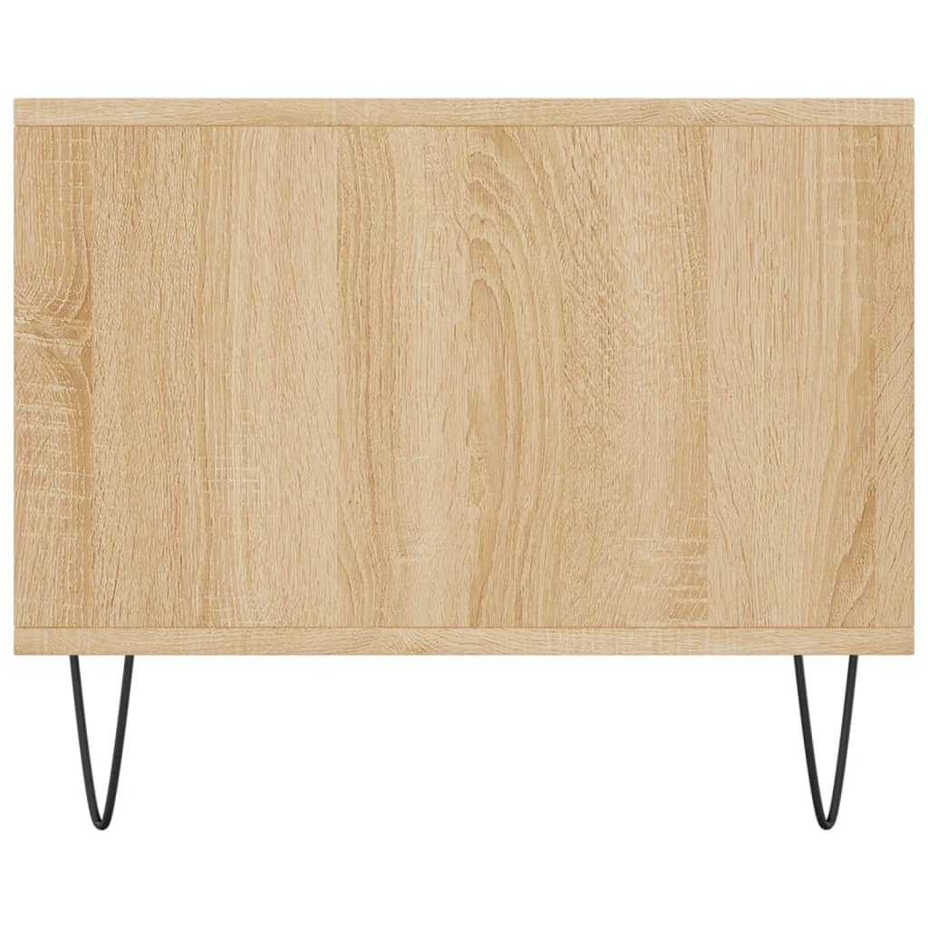 Table basse chêne Sonoma 90x50x40 cm en bois