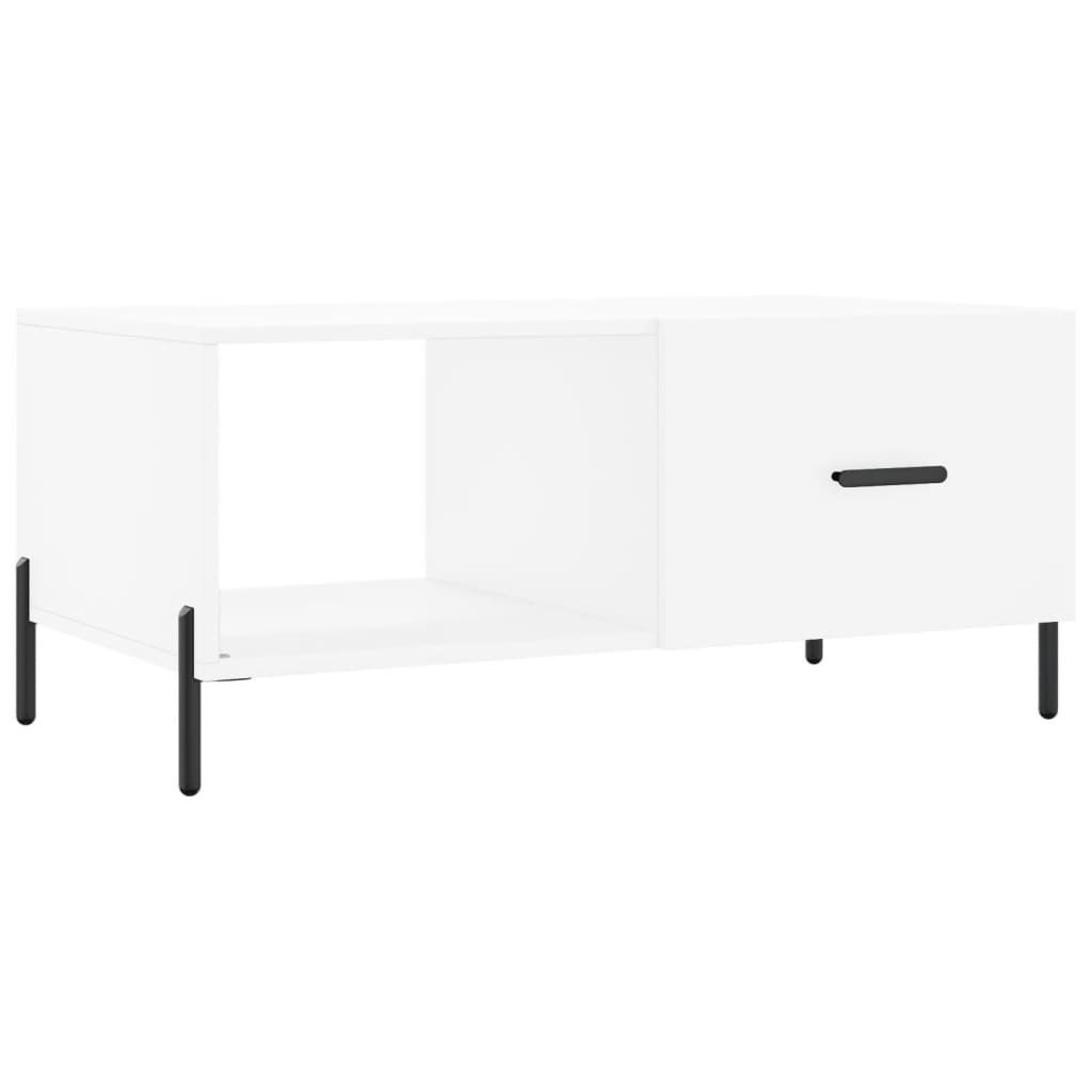 Coffee Table White 90x50x40 cm Wood Material