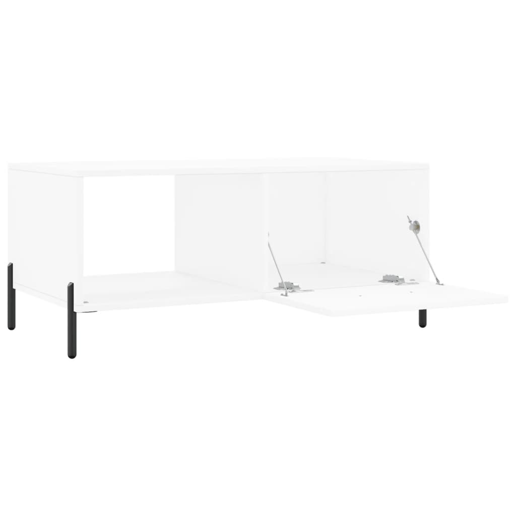 Coffee Table White 90x50x40 cm Wood Material