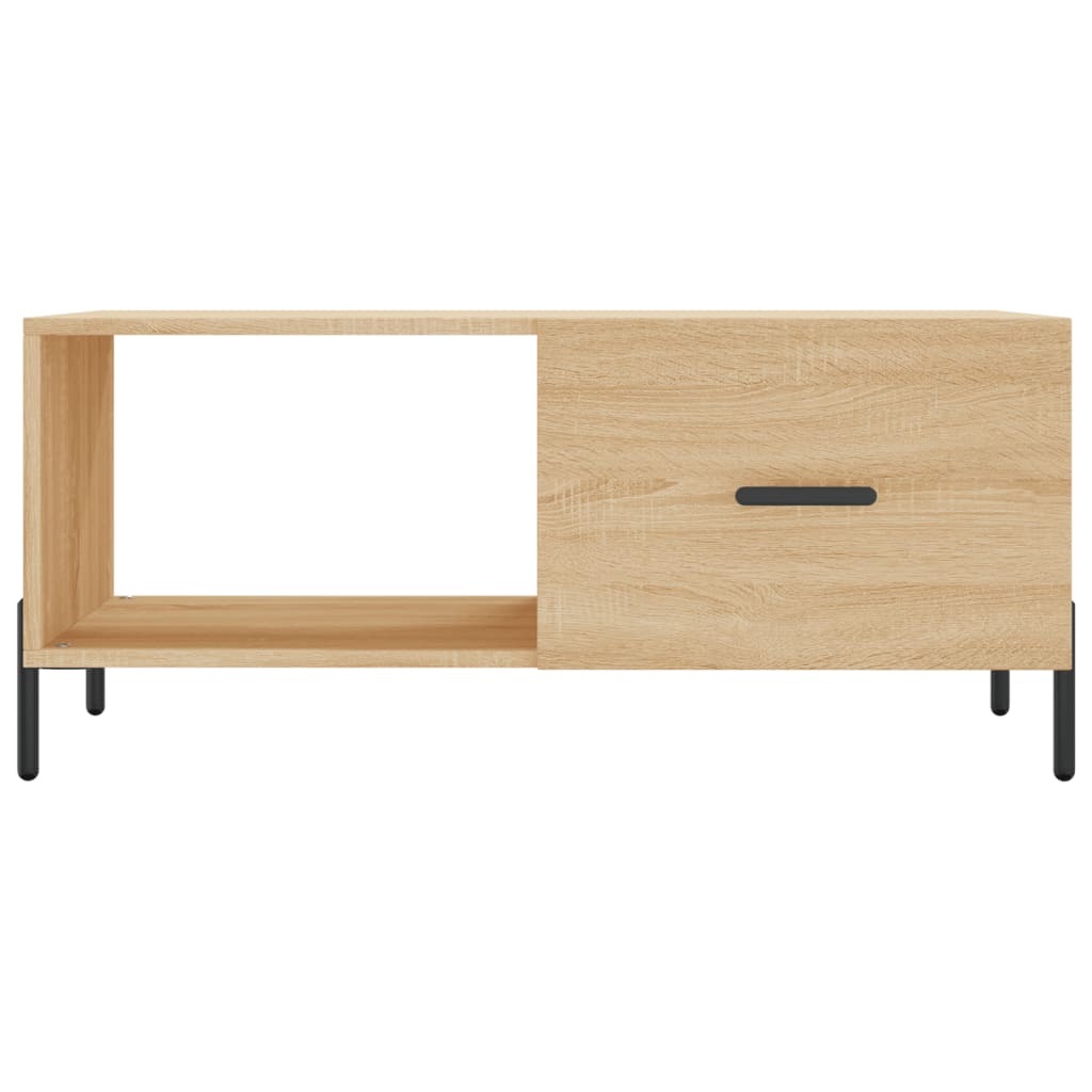 Table basse chêne Sonoma 90x50x40 cm en bois