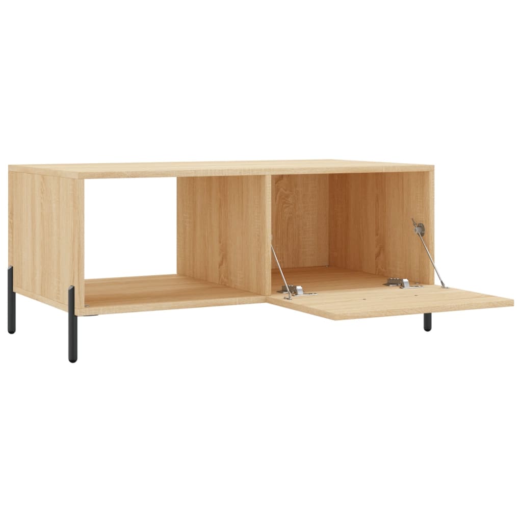 Table basse chêne Sonoma 90x50x40 cm en bois