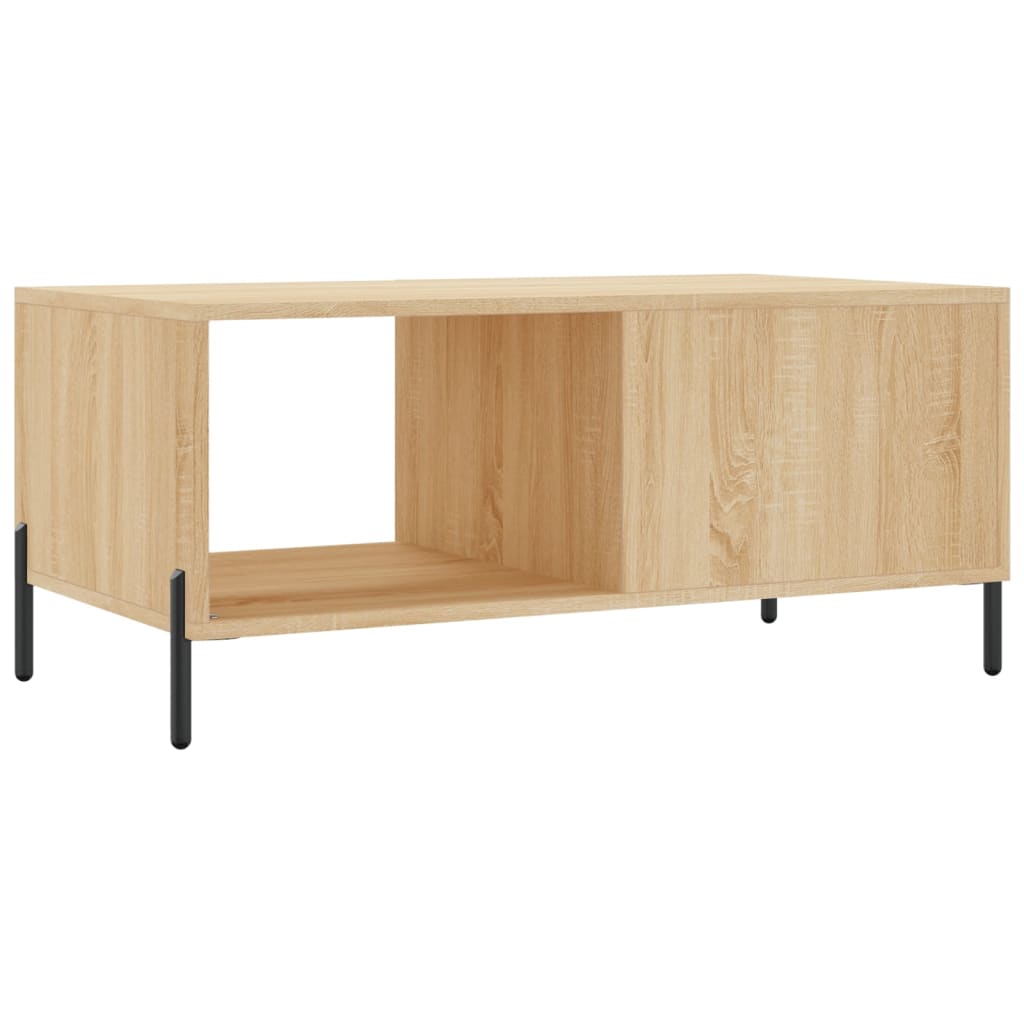 Table basse chêne Sonoma 90x50x40 cm en bois