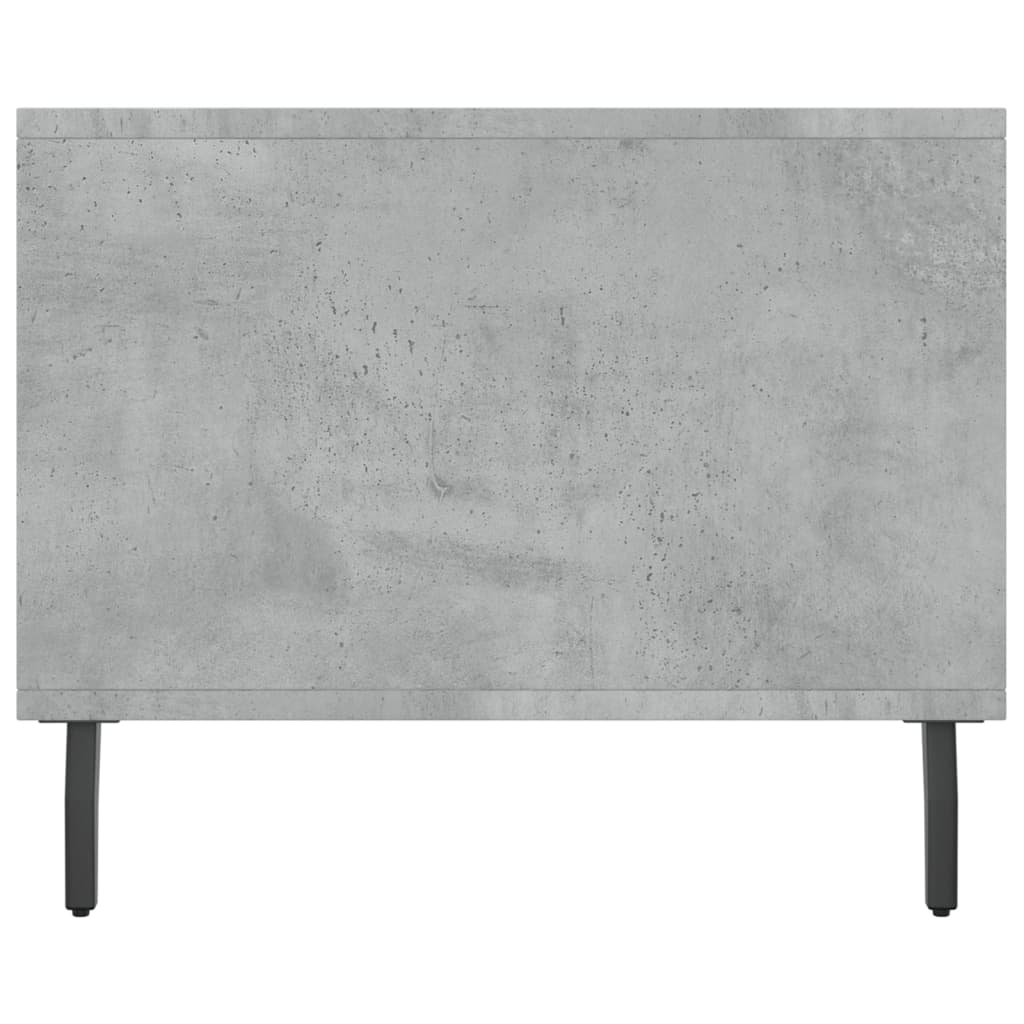 Table basse gris béton 90x50x40 cm en bois