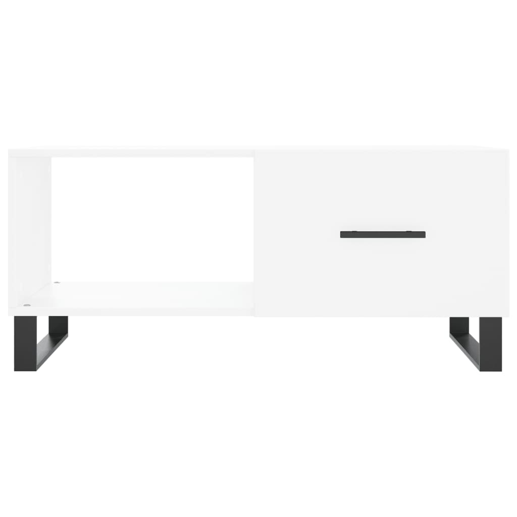 Coffee Table White 90x50x40 cm Wood Material