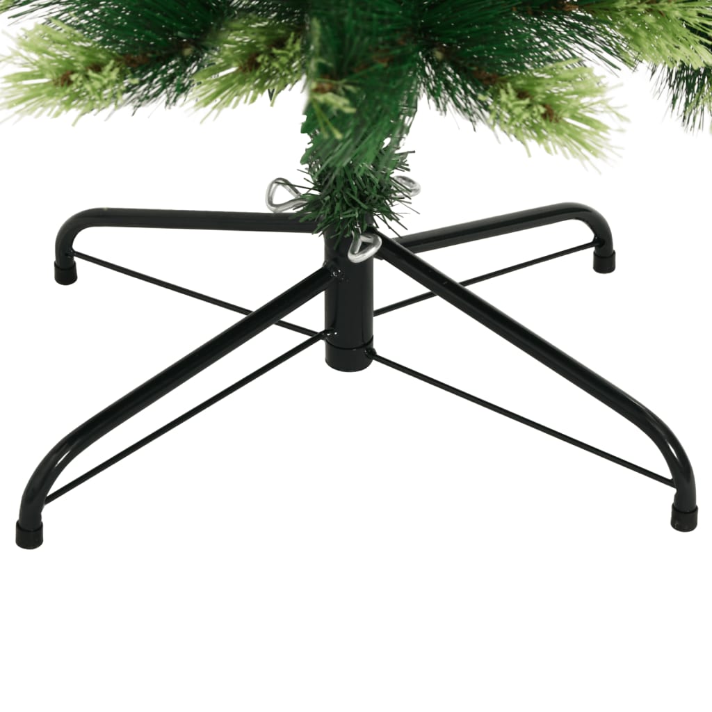 Sapin de Noël artificiel pliable avec support 150 cm