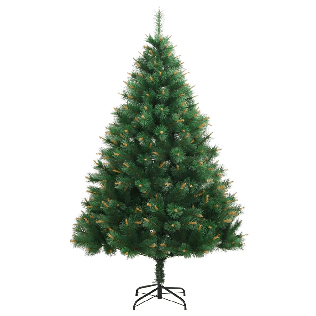 Sapin de Noël artificiel pliable avec support 150 cm