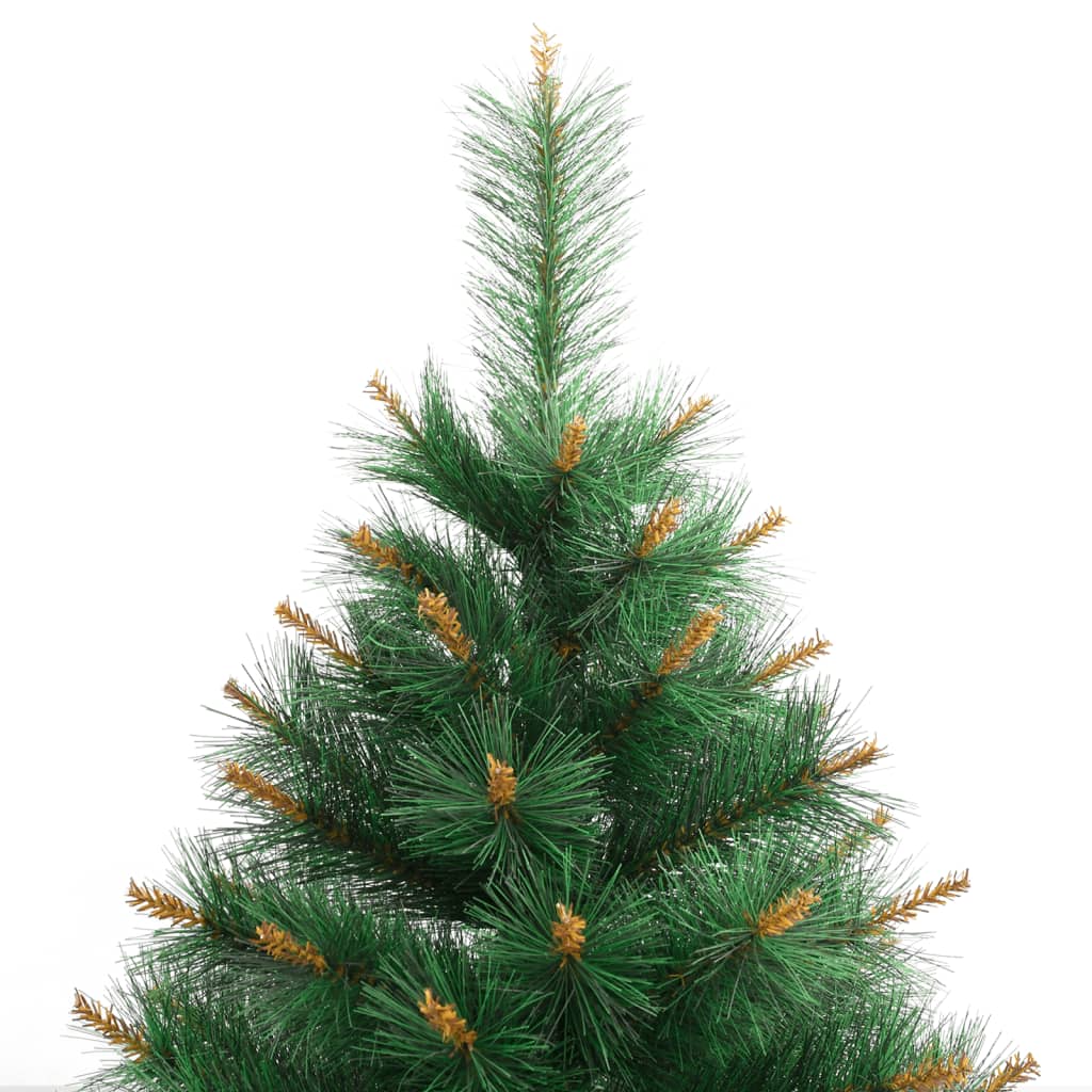 Sapin de Noël artificiel pliable avec support 240 cm