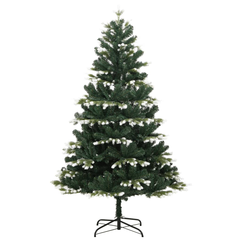 Sapin de Noël artificiel pliable avec neige 120 cm