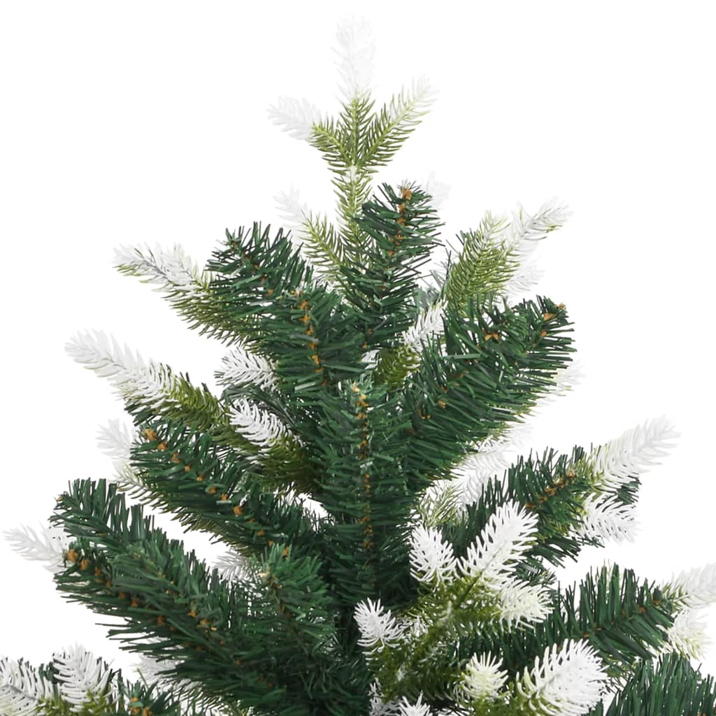 Sapin de Noël artificiel pliable avec neige 120 cm