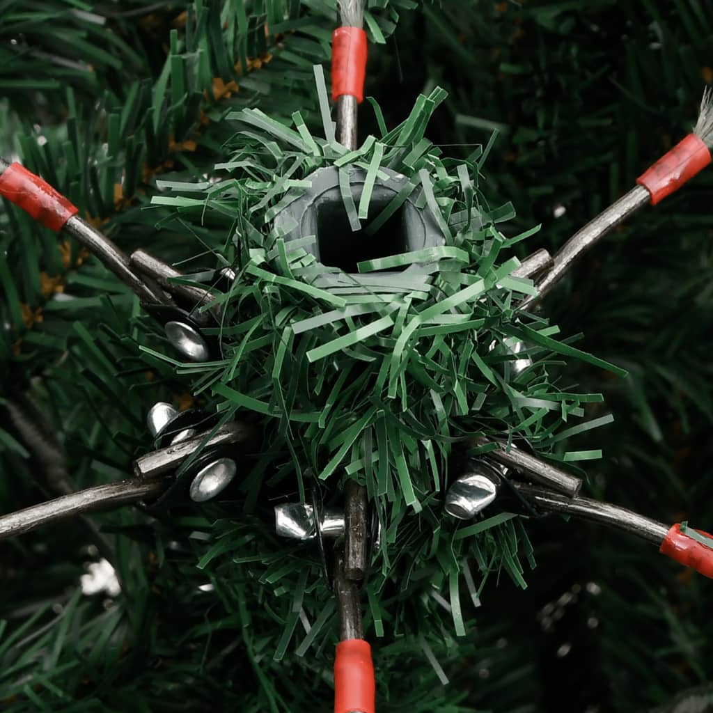 Sapin de Noël artificiel pliable avec neige 120 cm