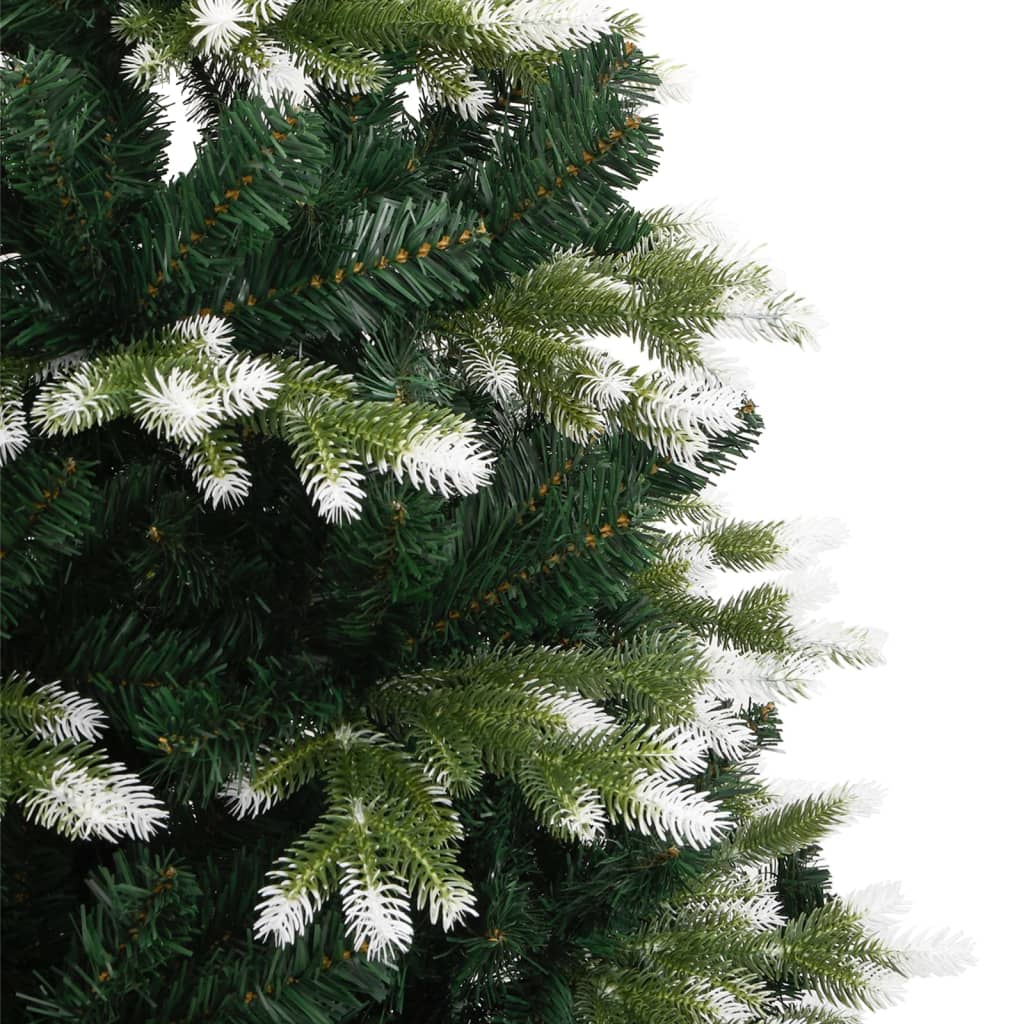 Sapin de Noël artificiel pliable avec neige 150 cm