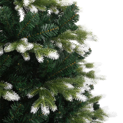 Künstlicher Weihnachtsbaum Klappbar Beschneit 150 cm