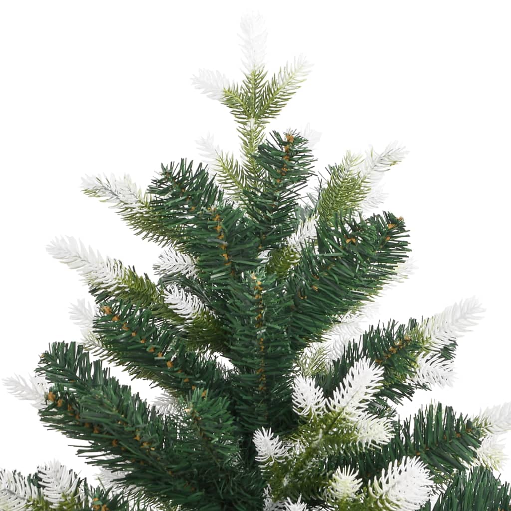 Sapin de Noël artificiel pliable avec neige 150 cm