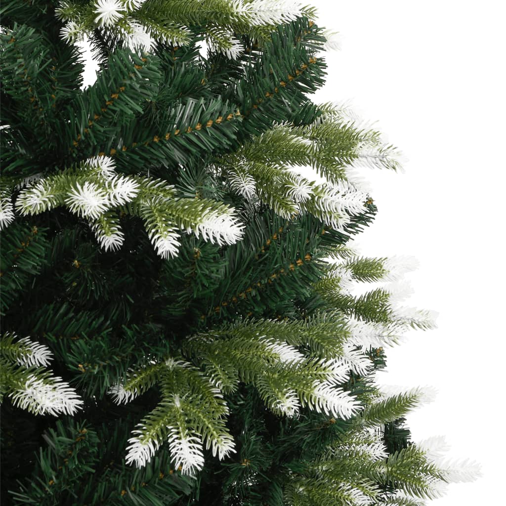 Sapin de Noël artificiel pliable avec neige 180 cm