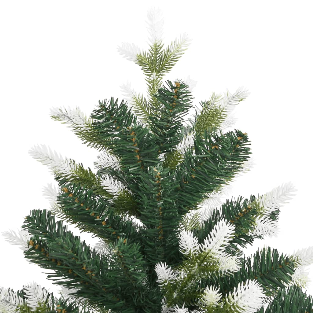 Sapin de Noël artificiel pliable avec neige 180 cm