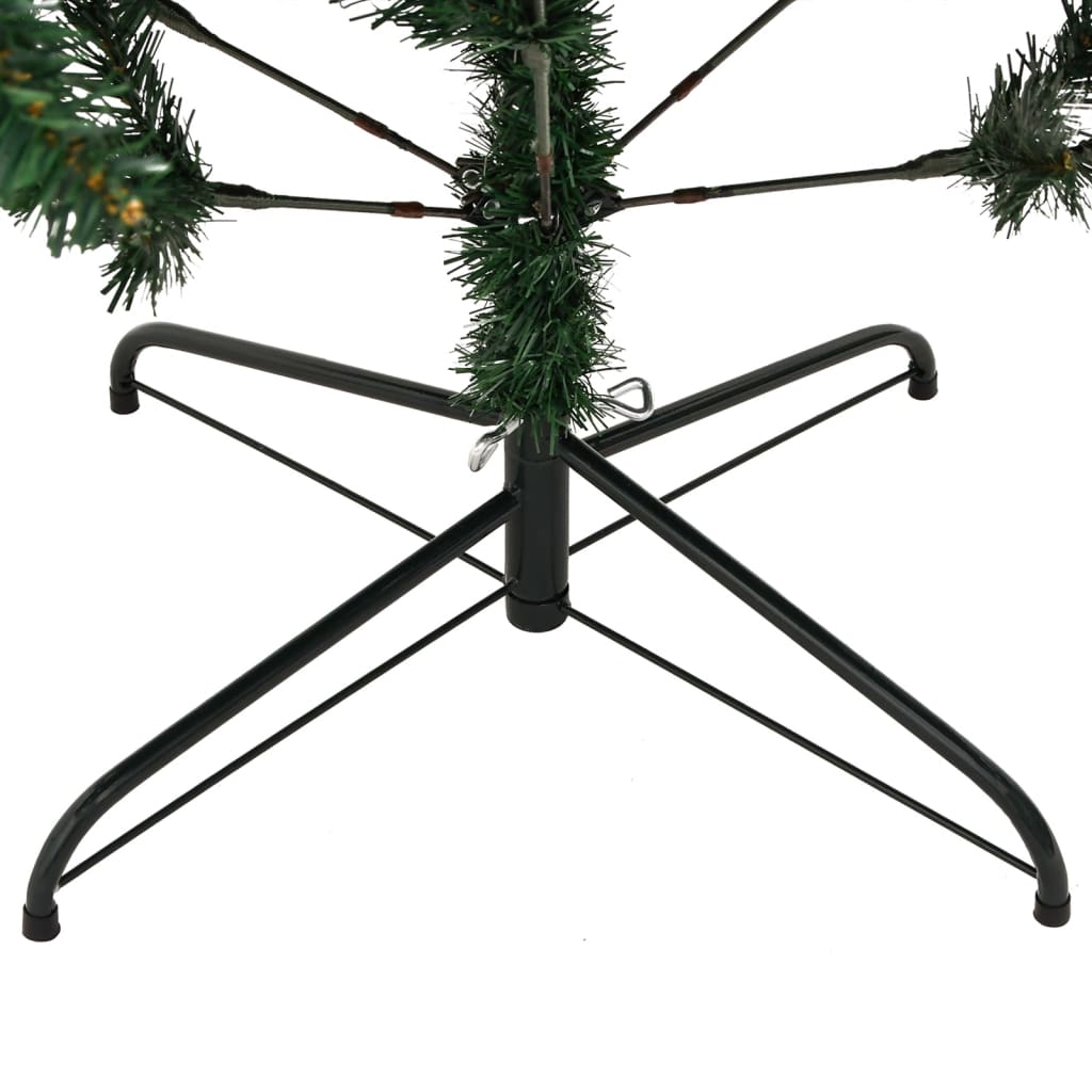 Sapin de Noël artificiel pliable avec support 120 cm