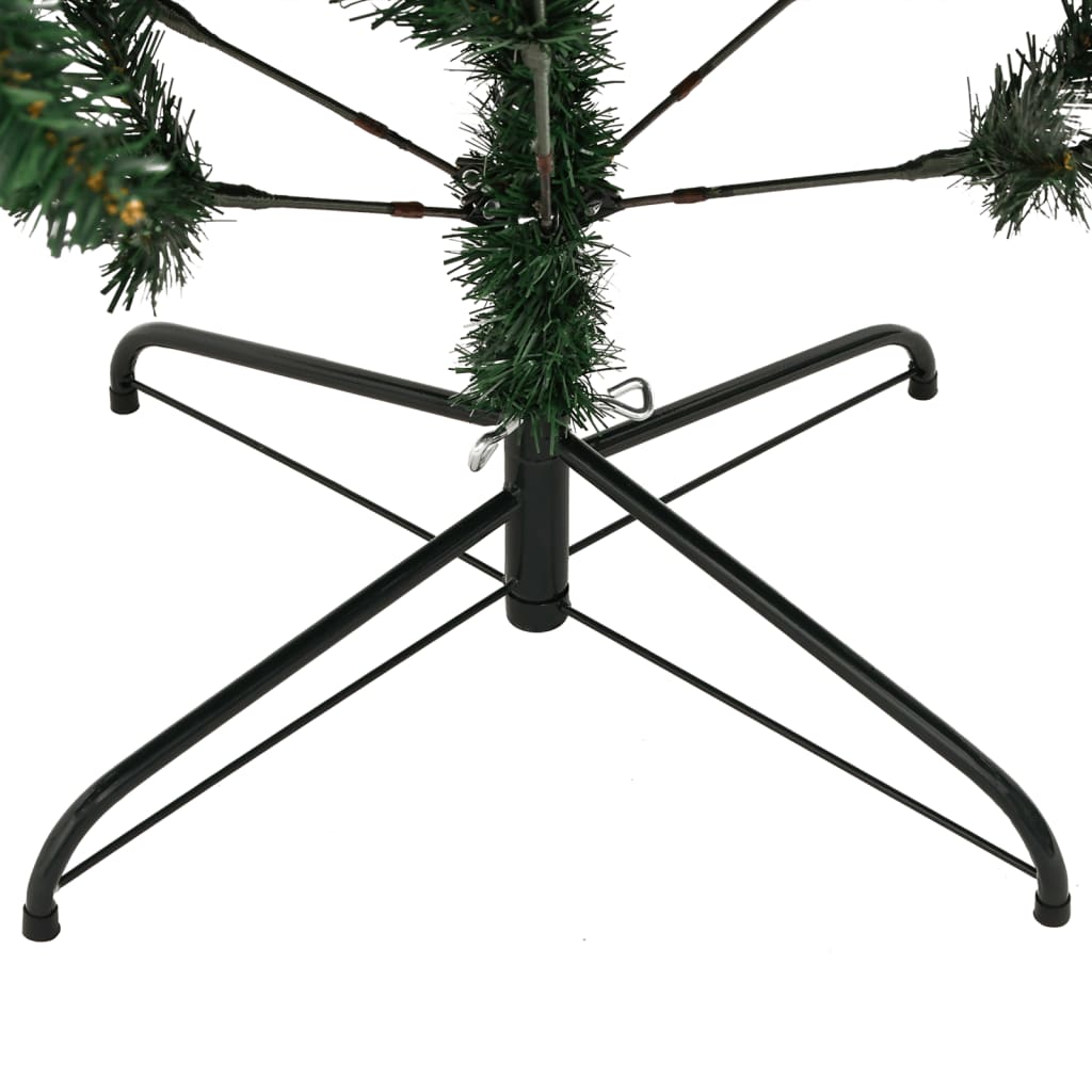 Sapin de Noël artificiel pliable avec support 150 cm