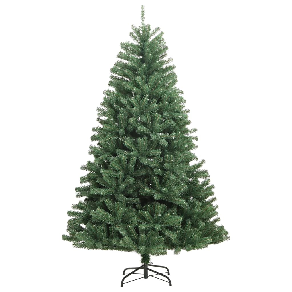 Künstlicher Weihnachtsbaum Klappbar mit Ständer Grün 240 cm
