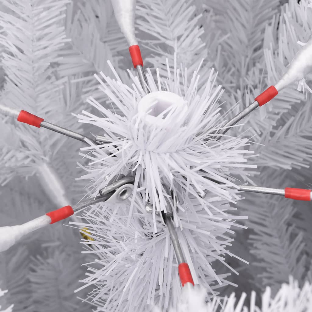 Sapin de Noël artificiel pliable avec neige 270 cm