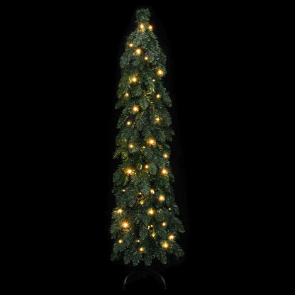Künstlicher Weihnachtsbaum mit Beleuchtung 80 LEDs 150 cm